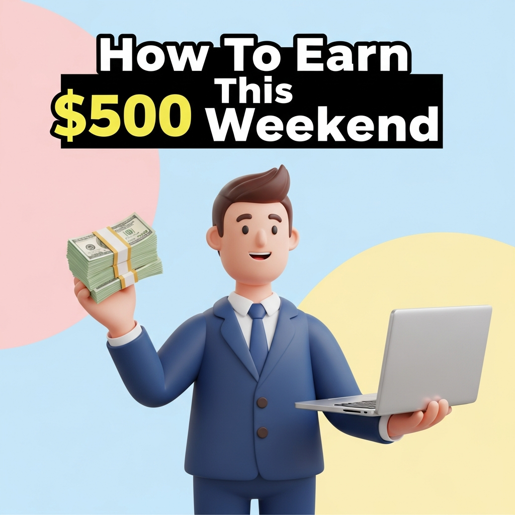 How To Earn $500 This Weekend