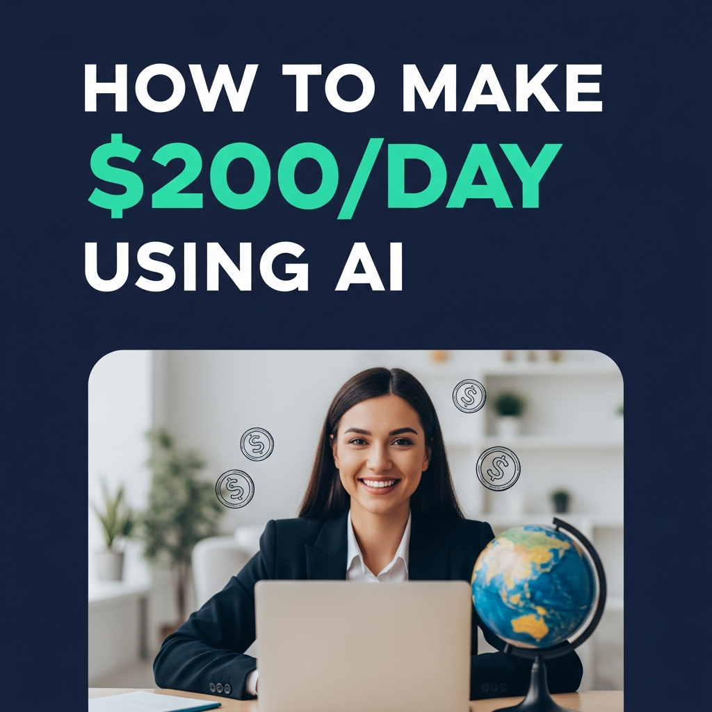 How to Make $200/Day Using AI