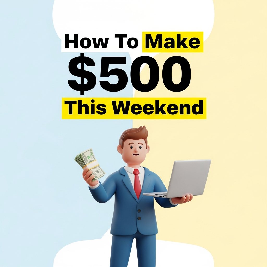 How To Make $500 This Weekend