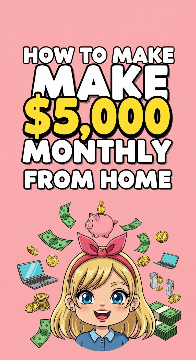 How to Make $5,000 Monthly from Home