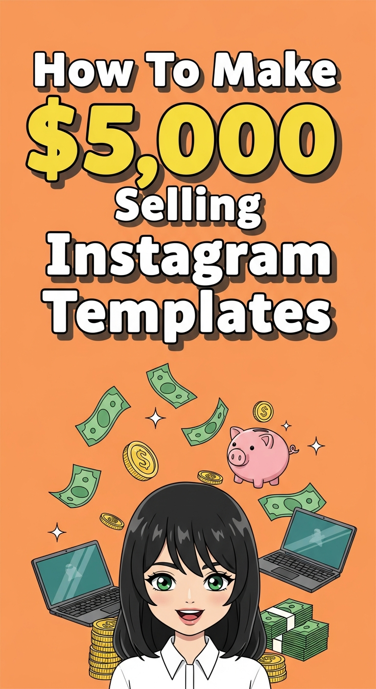 How To Make $5,000 Selling Instagram Templates