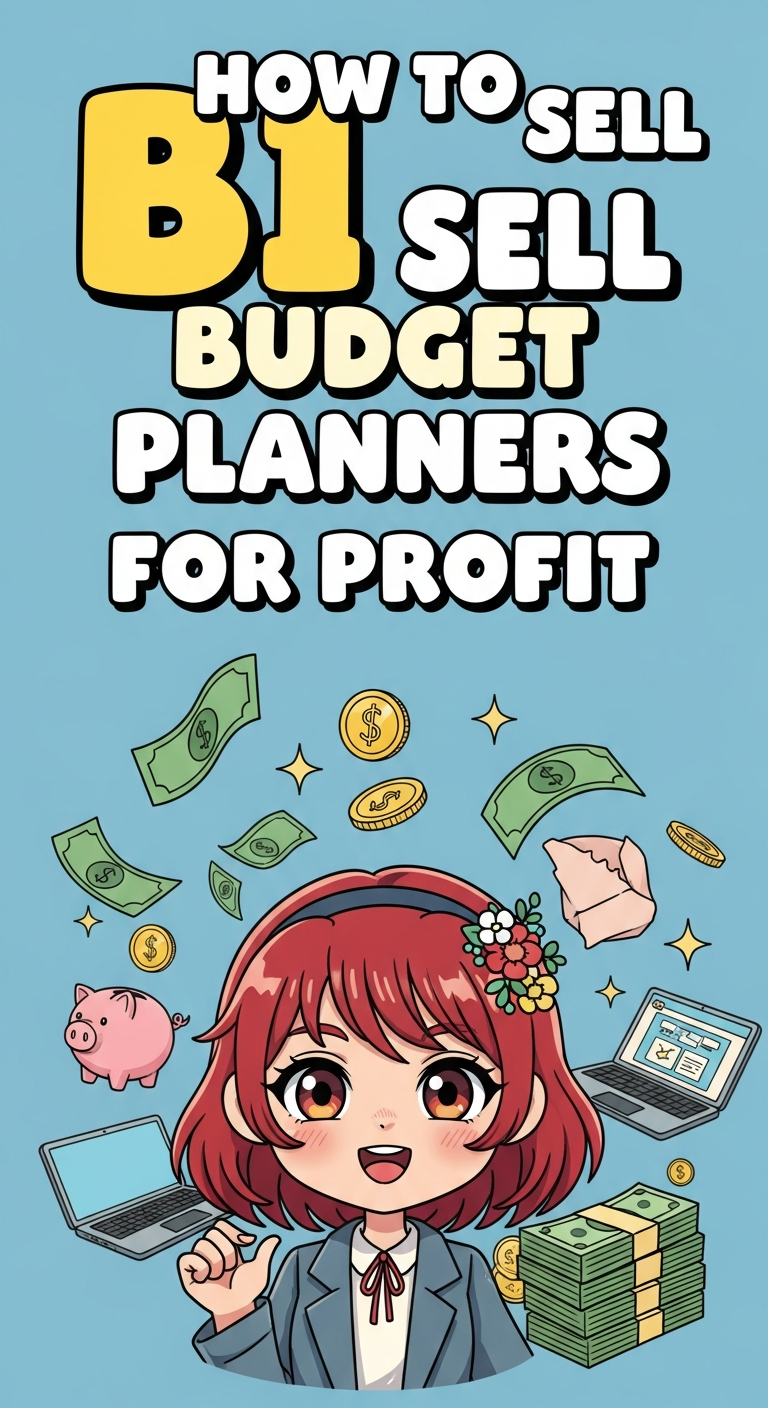 How to Sell Budget Planners for Profit