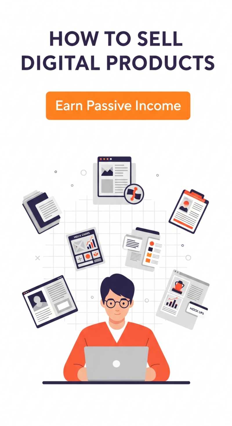 How to Sell Digital Products & Earn Passive Income