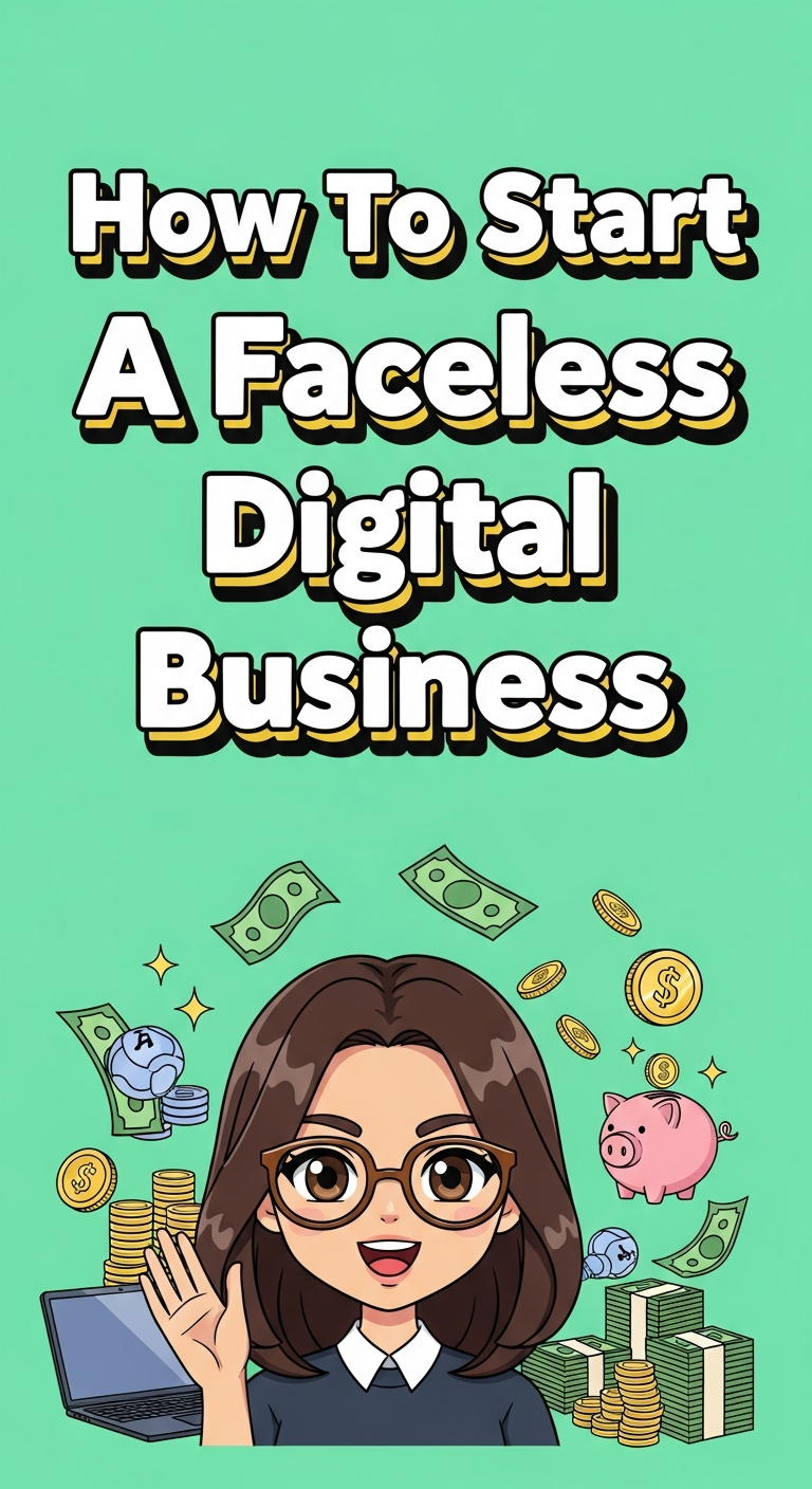 How To Start A Faceless Digital Business