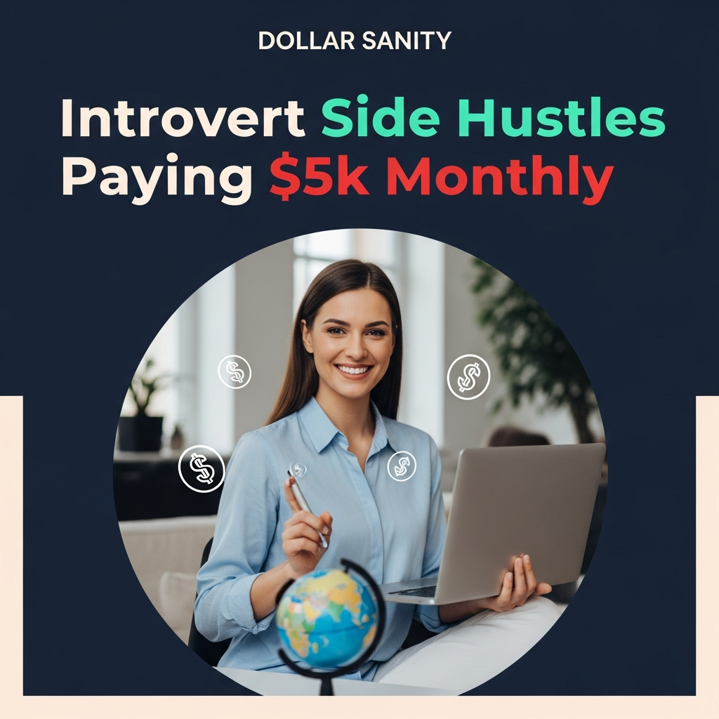 Introvert Side Hustles Paying $5k Monthly