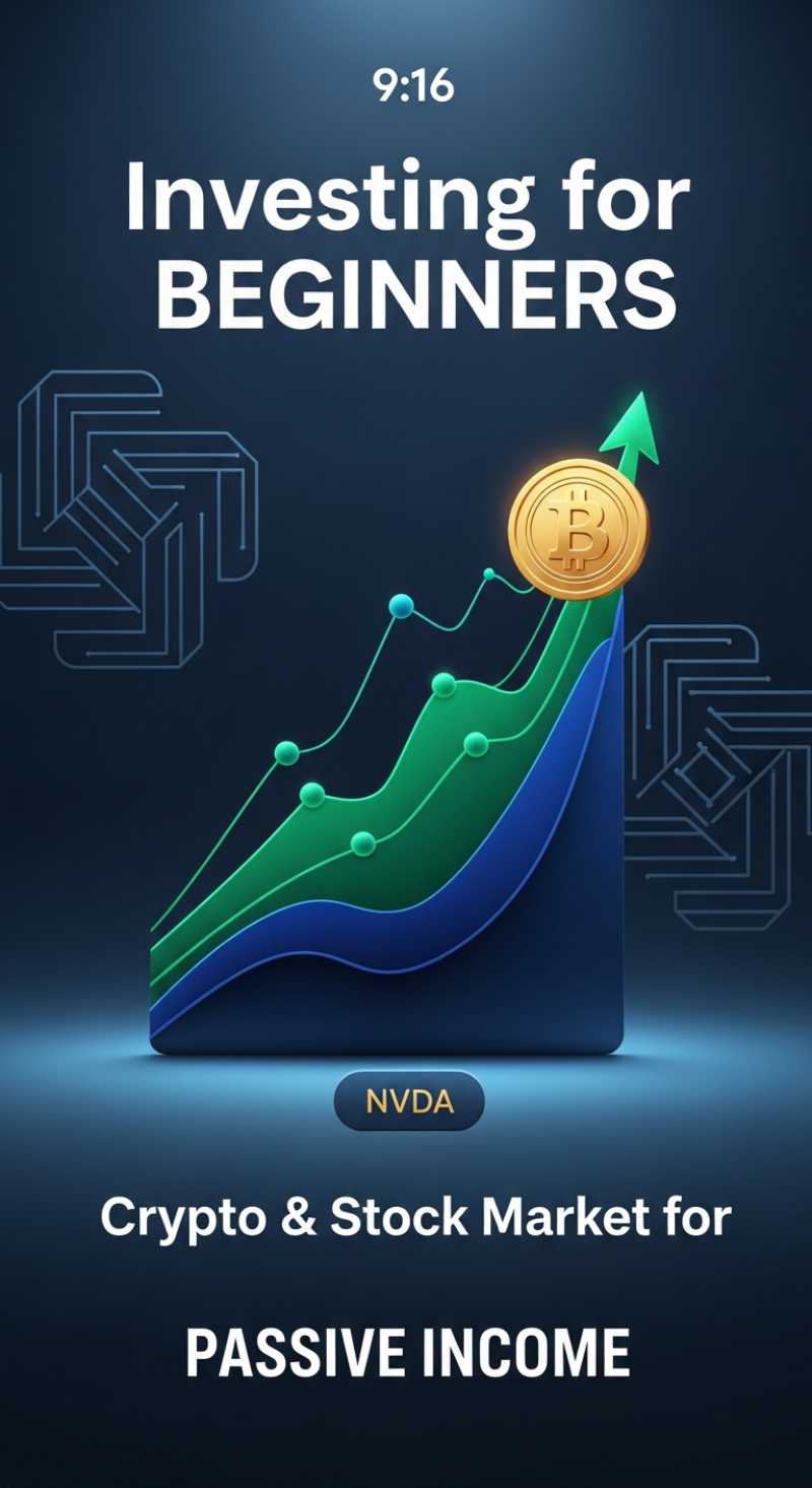 Investing for Beginners: Crypto & Stock Market for Passive Income