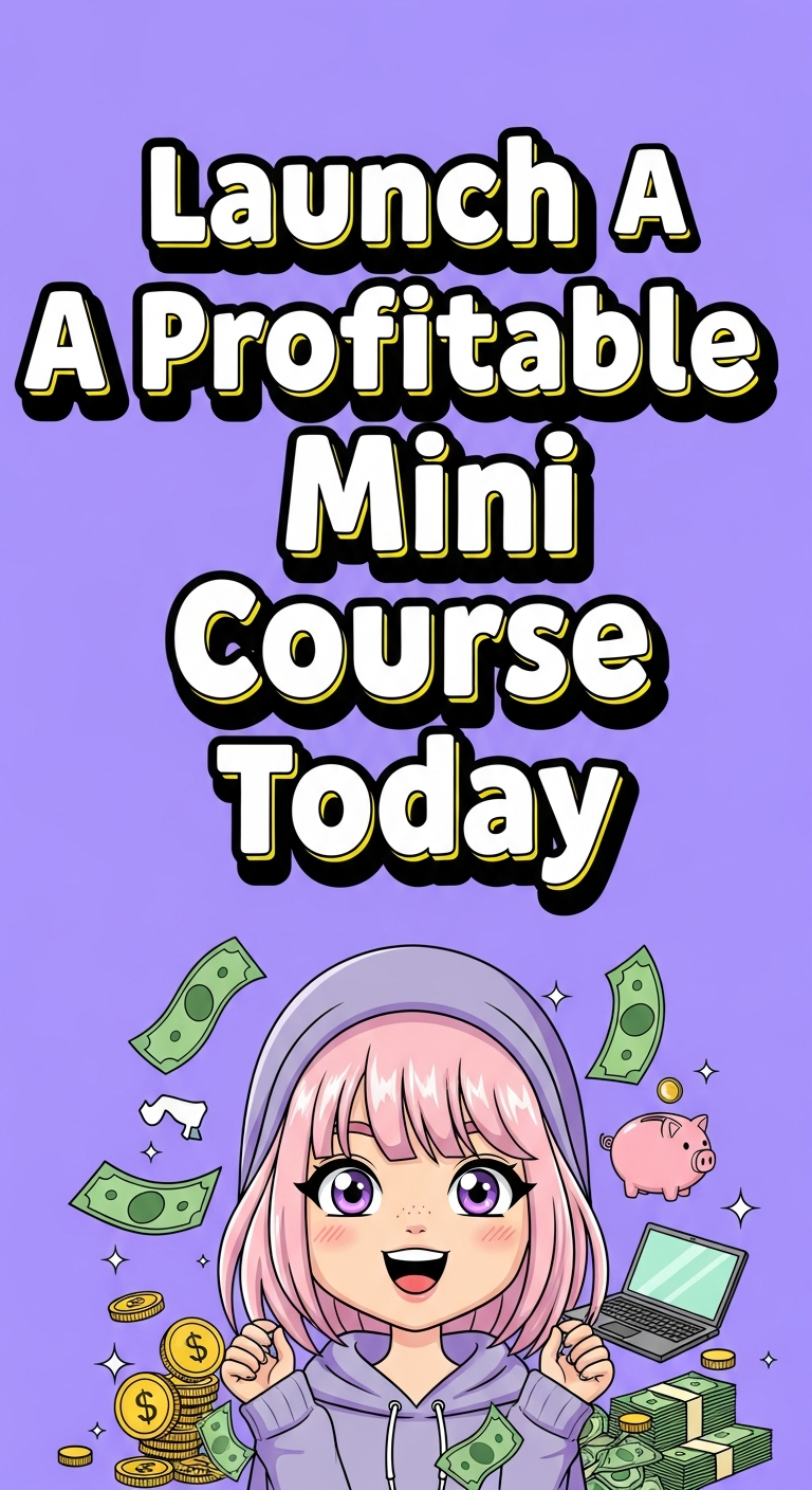 Launch A Profitable Mini Course Today
