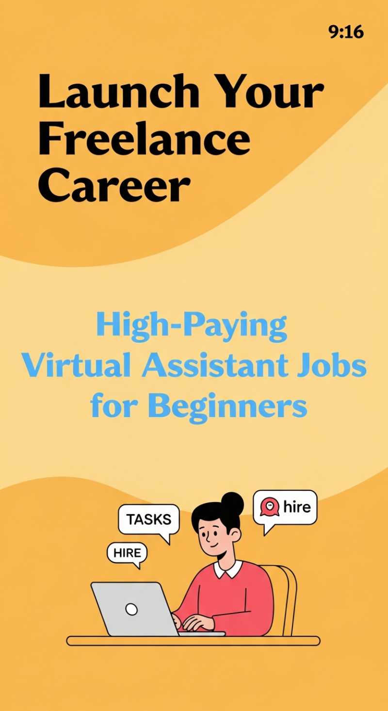 Launch Your Freelance Career: High-Paying Virtual Assistant Jobs for Beginners