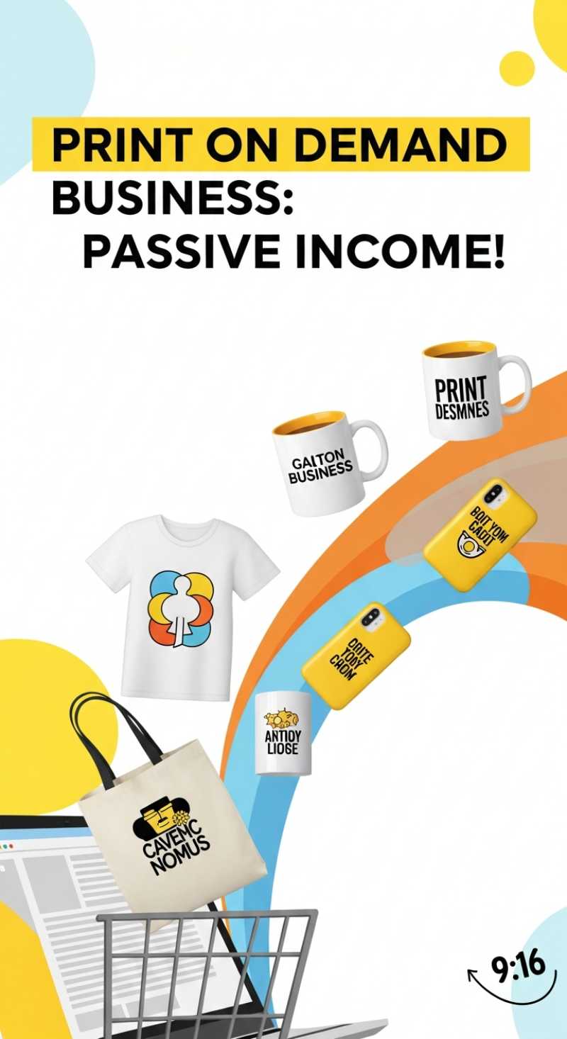 Launch Your Print on Demand Business: Ultimate Passive Income Guide!