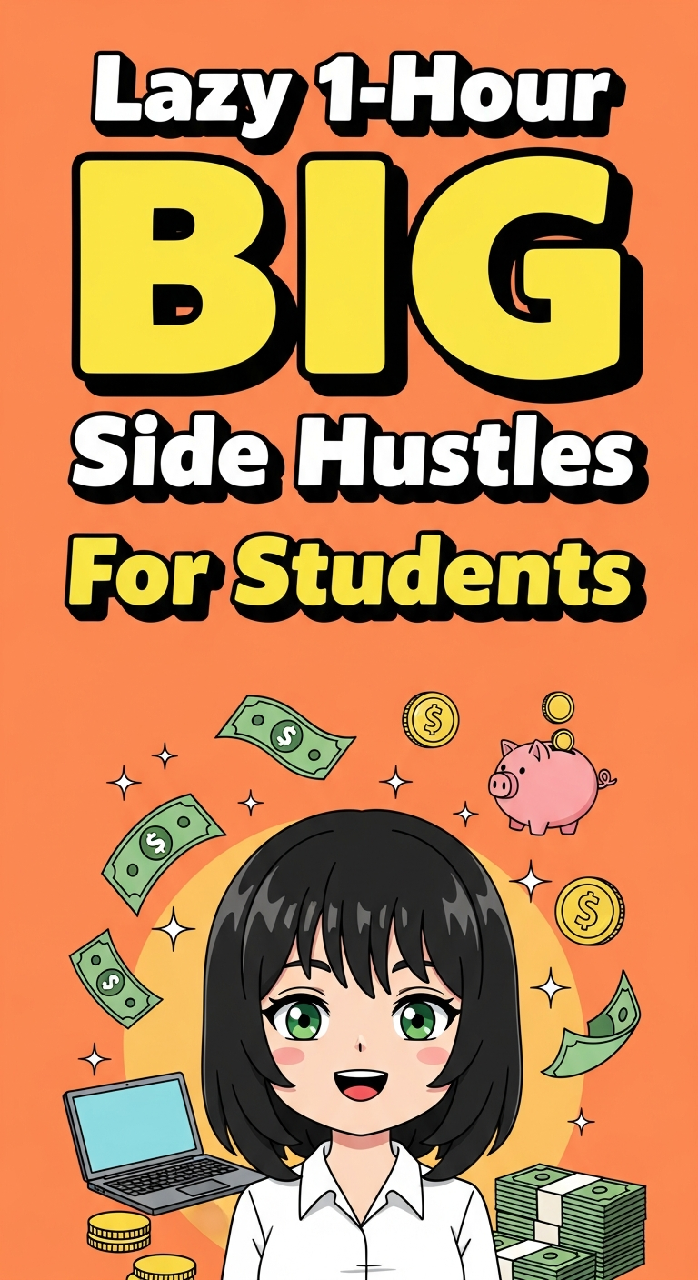 Lazy 1-Hour Side Hustles For Students
