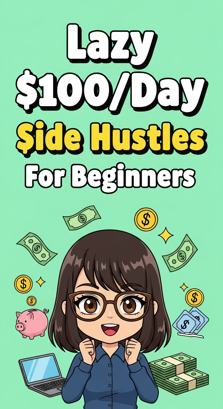 Lazy $100/Day Side Hustles For Beginners