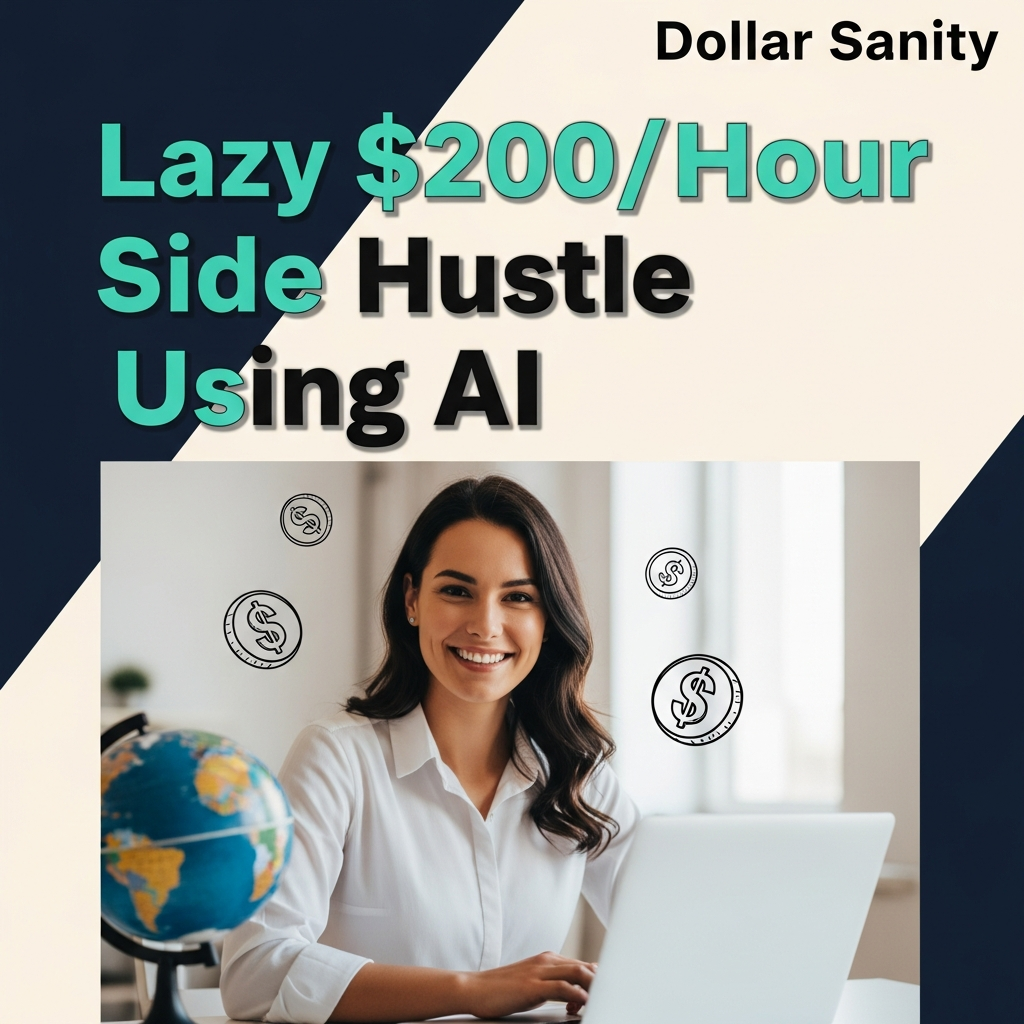 Lazy $200/Hour Side Hustle Using AI