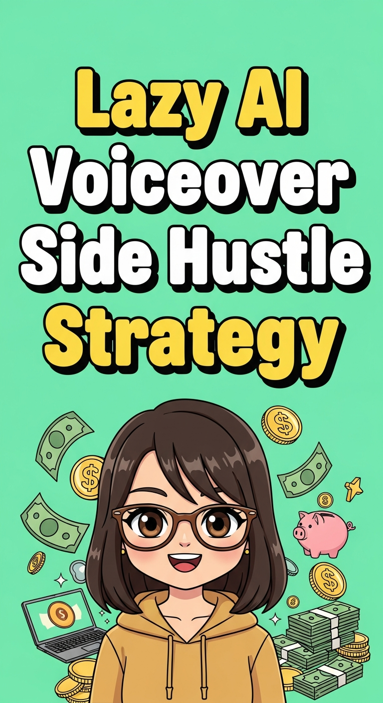 Lazy AI Voiceover Side Hustle Strategy