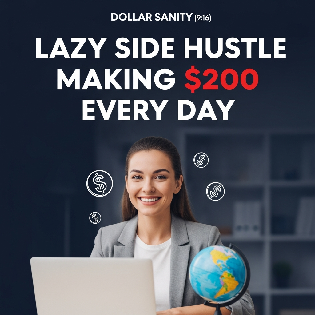 Lazy Side Hustle Making $200 Every Day