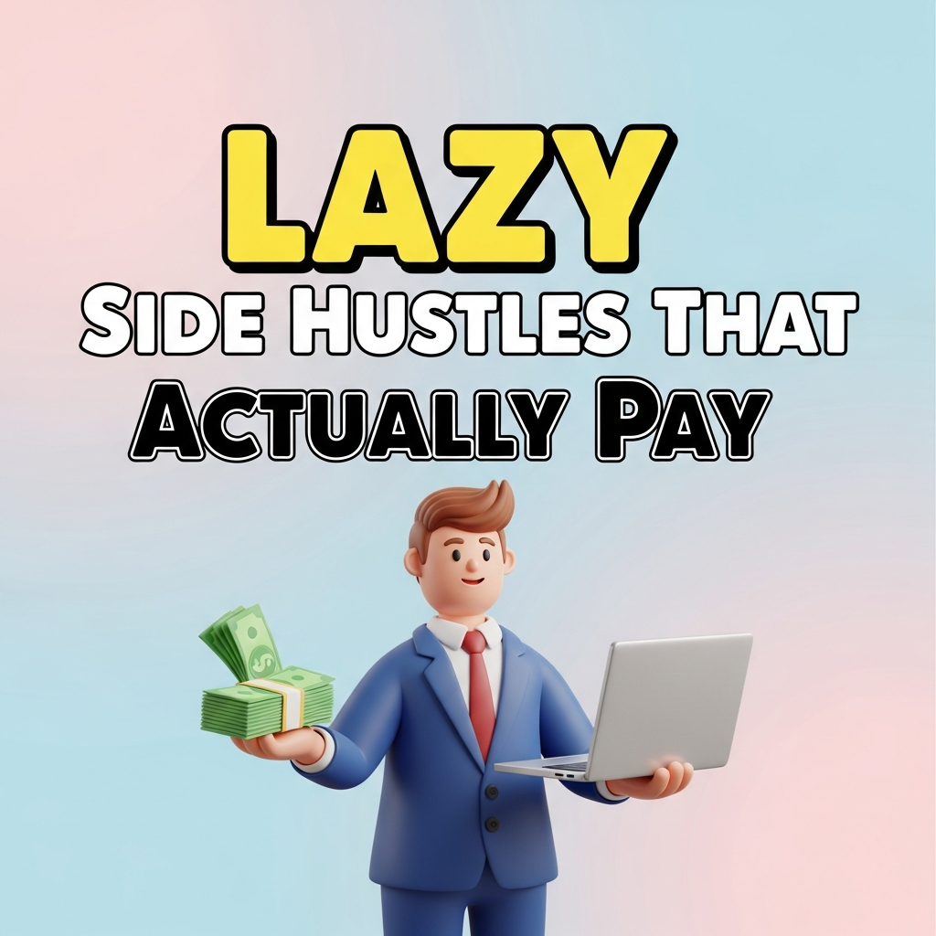 Lazy Side Hustles That Actually Pay