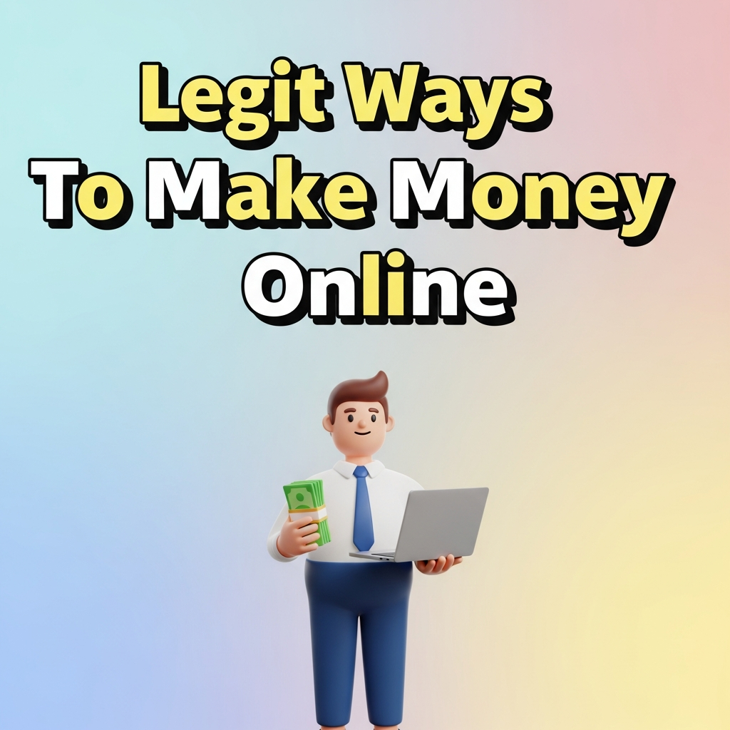 Legit Ways To Make Money Online