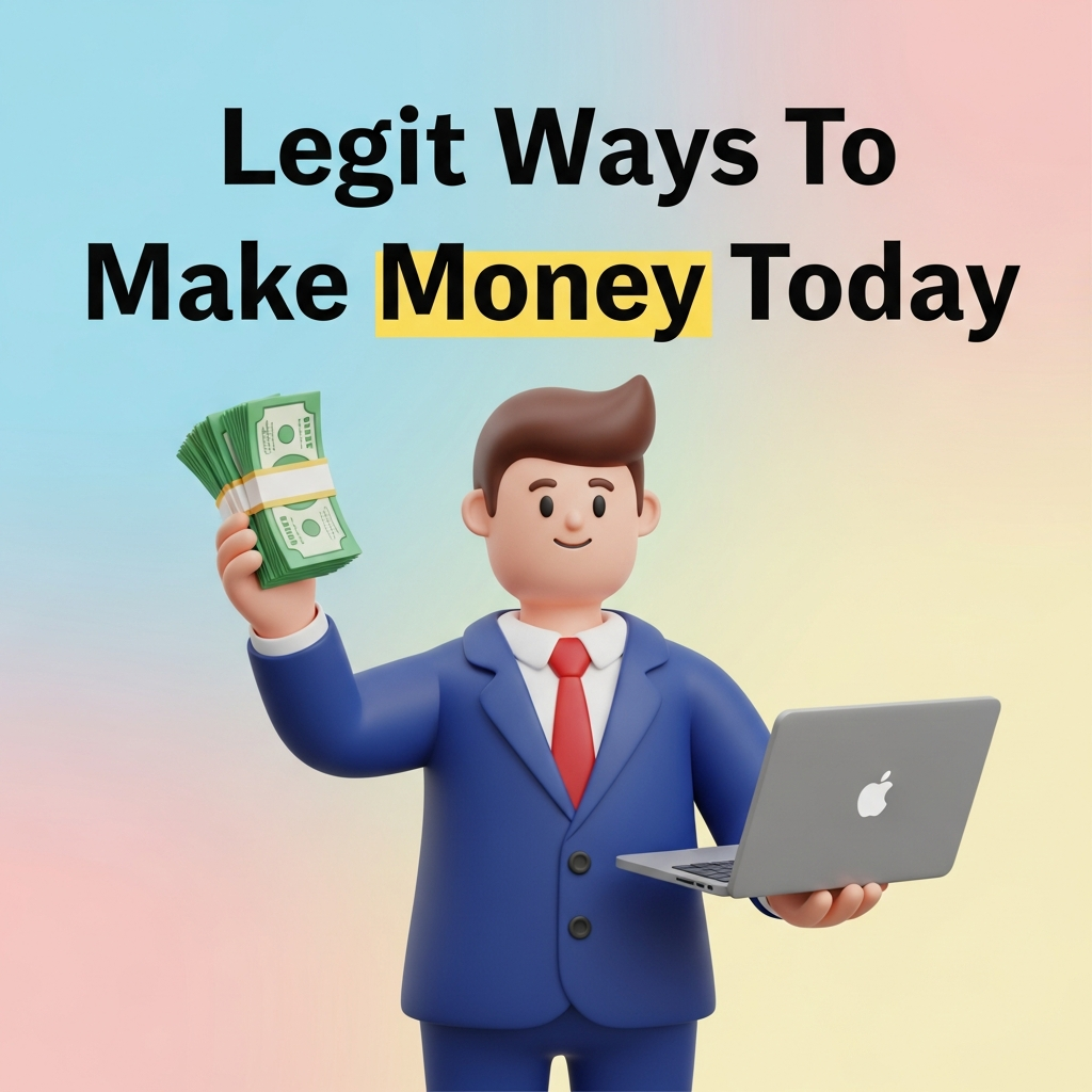 Legit Ways To Make Money Today