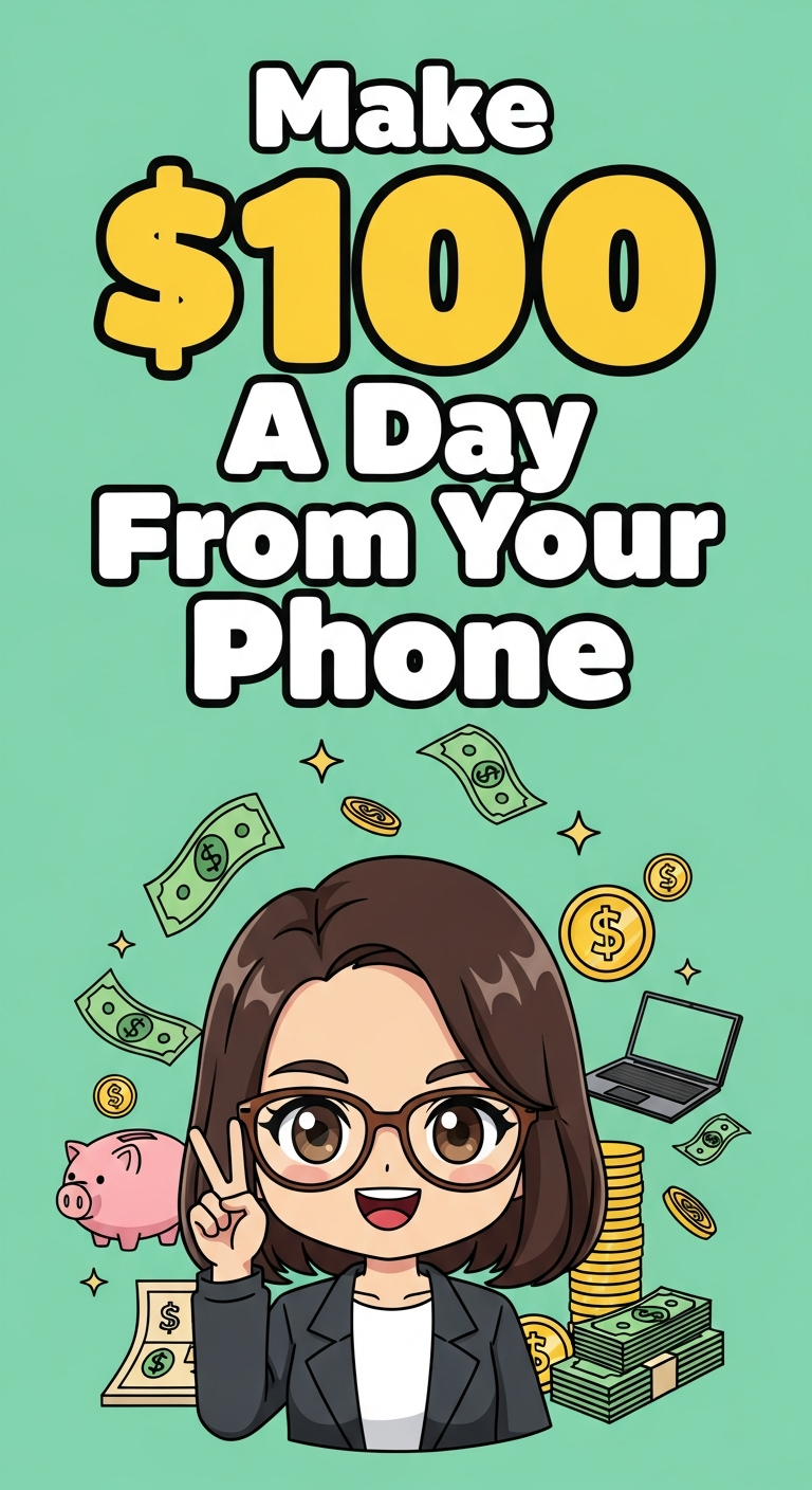 Make $100 A Day From Your Phone