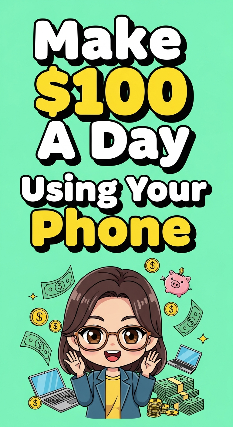 Make $100 A Day Using Your Phone