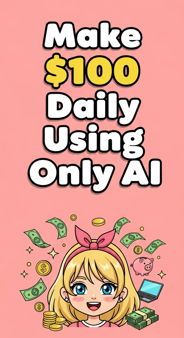 Make $100 Daily Using Only AI