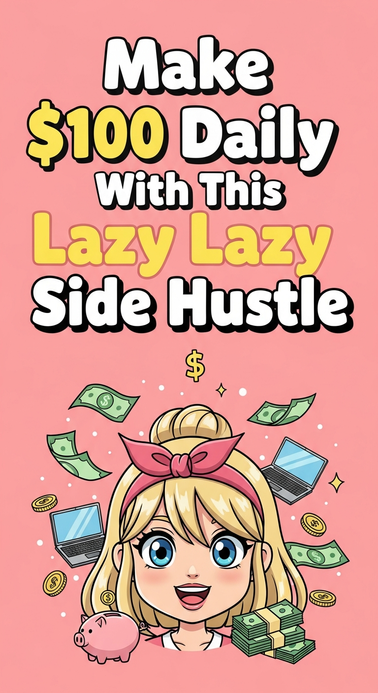 Make $100 Daily With This Lazy Side Hustle