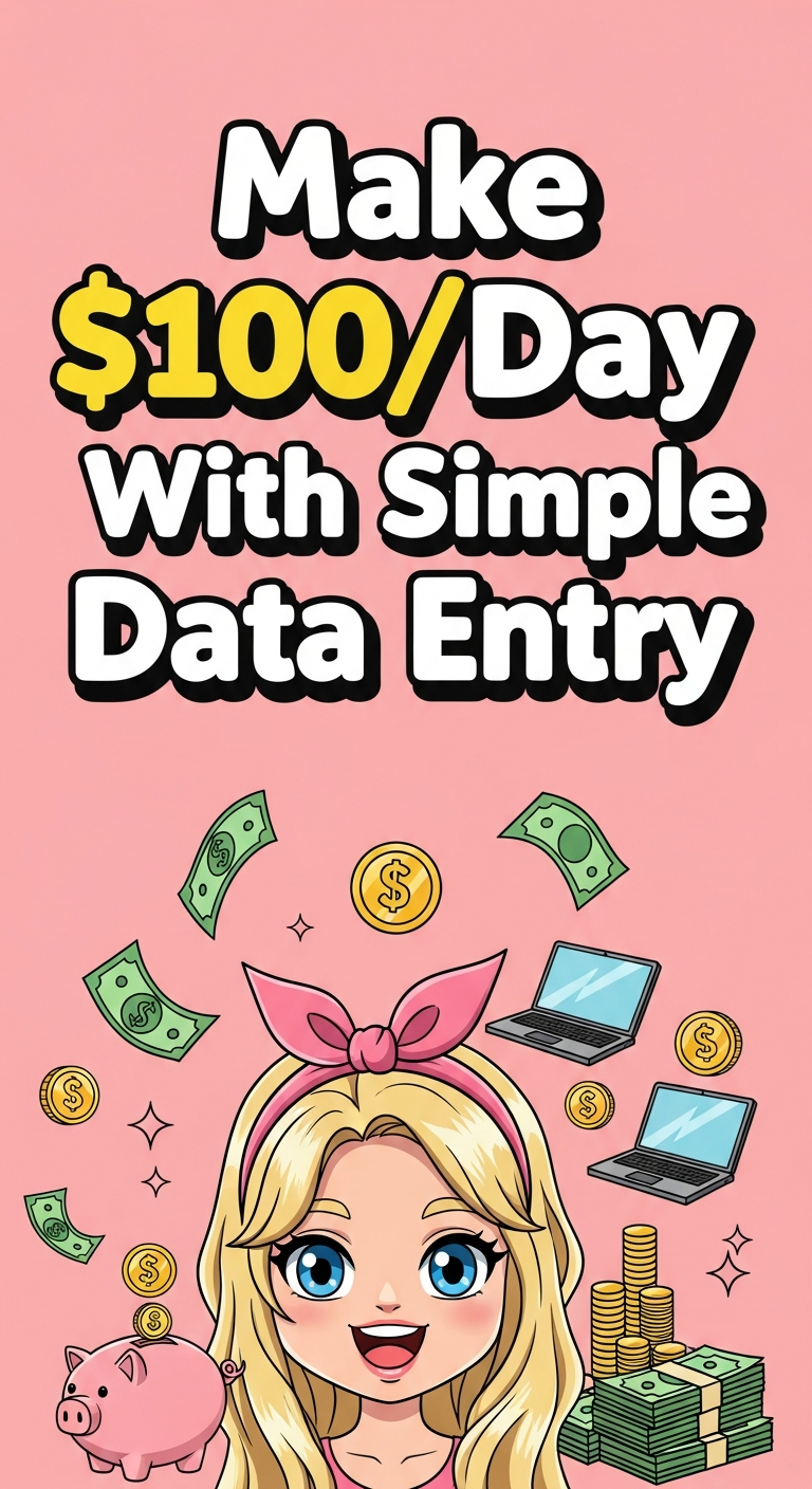 Make $100/Day With Simple Data Entry