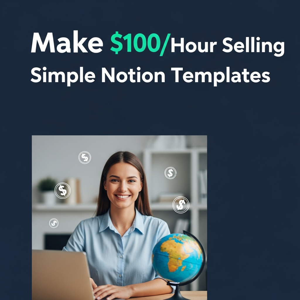 Make $100/Hour Selling Simple Notion Templates