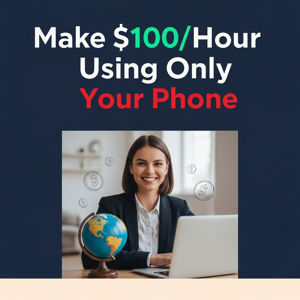 Make $100/Hour Using Only Your Phone