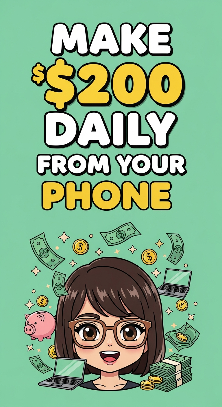 Make $200 Daily from Your Phone