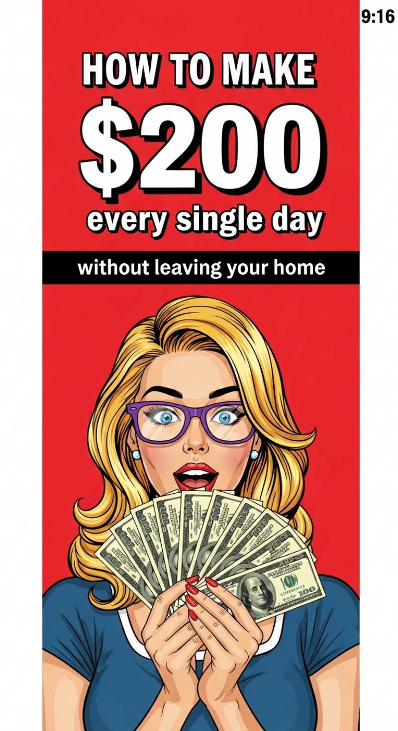Make $200 Every Single Day Without Leaving Your Home