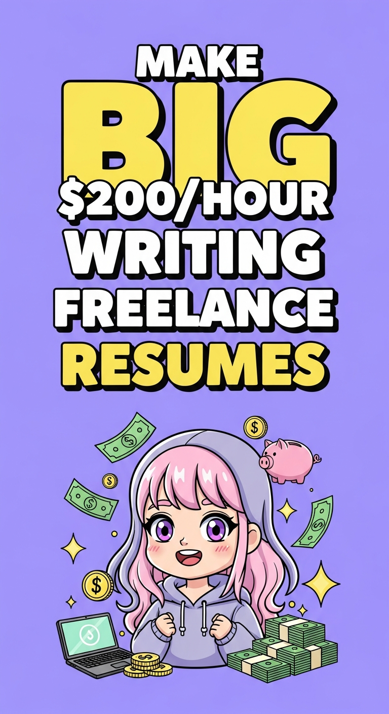 Make $200/Hour Writing Freelance Resumes