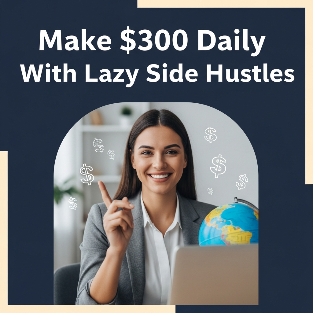 Make $300 Daily With Lazy Side Hustles