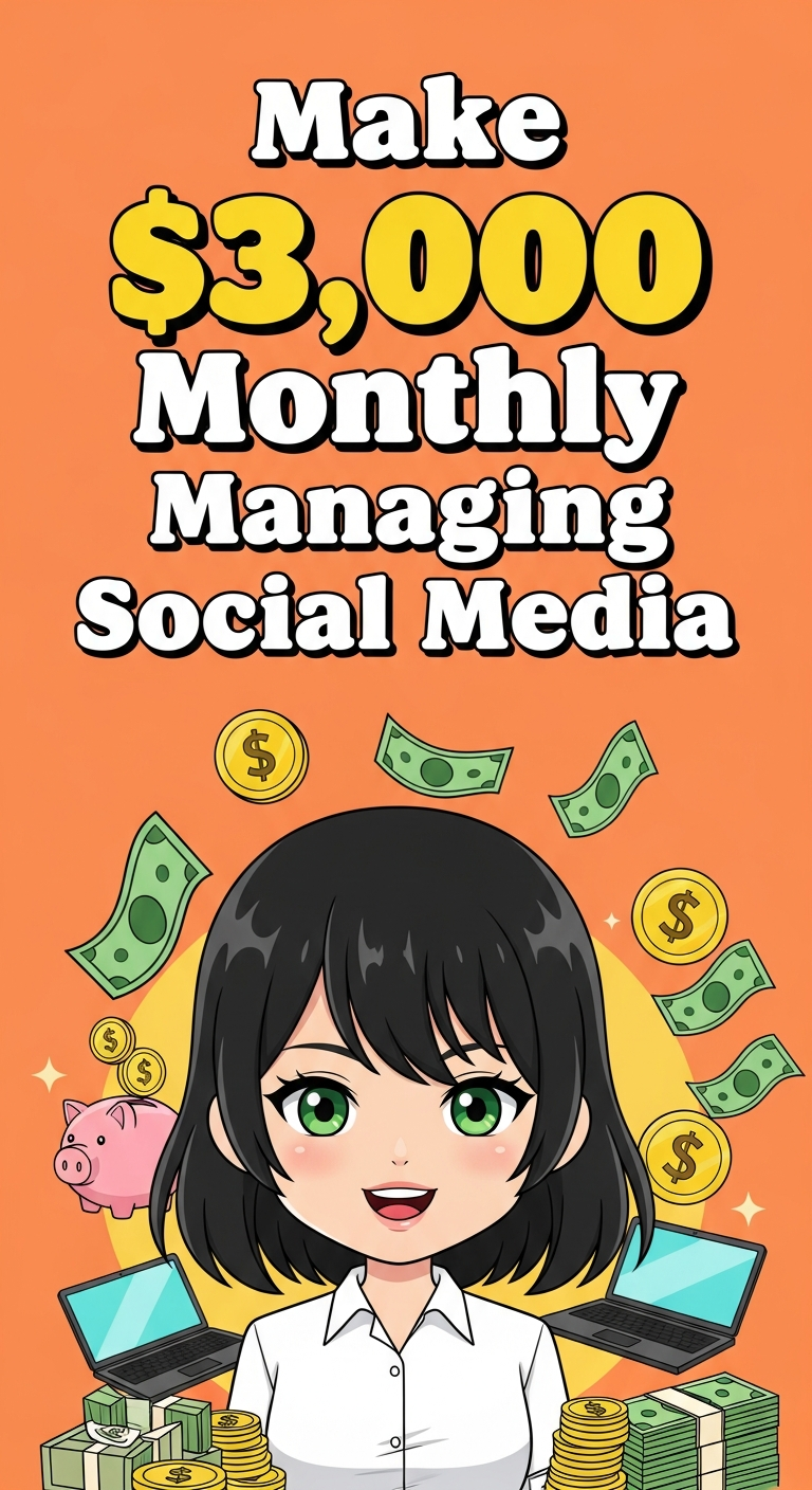 Make $3,000 Monthly Managing Social Media