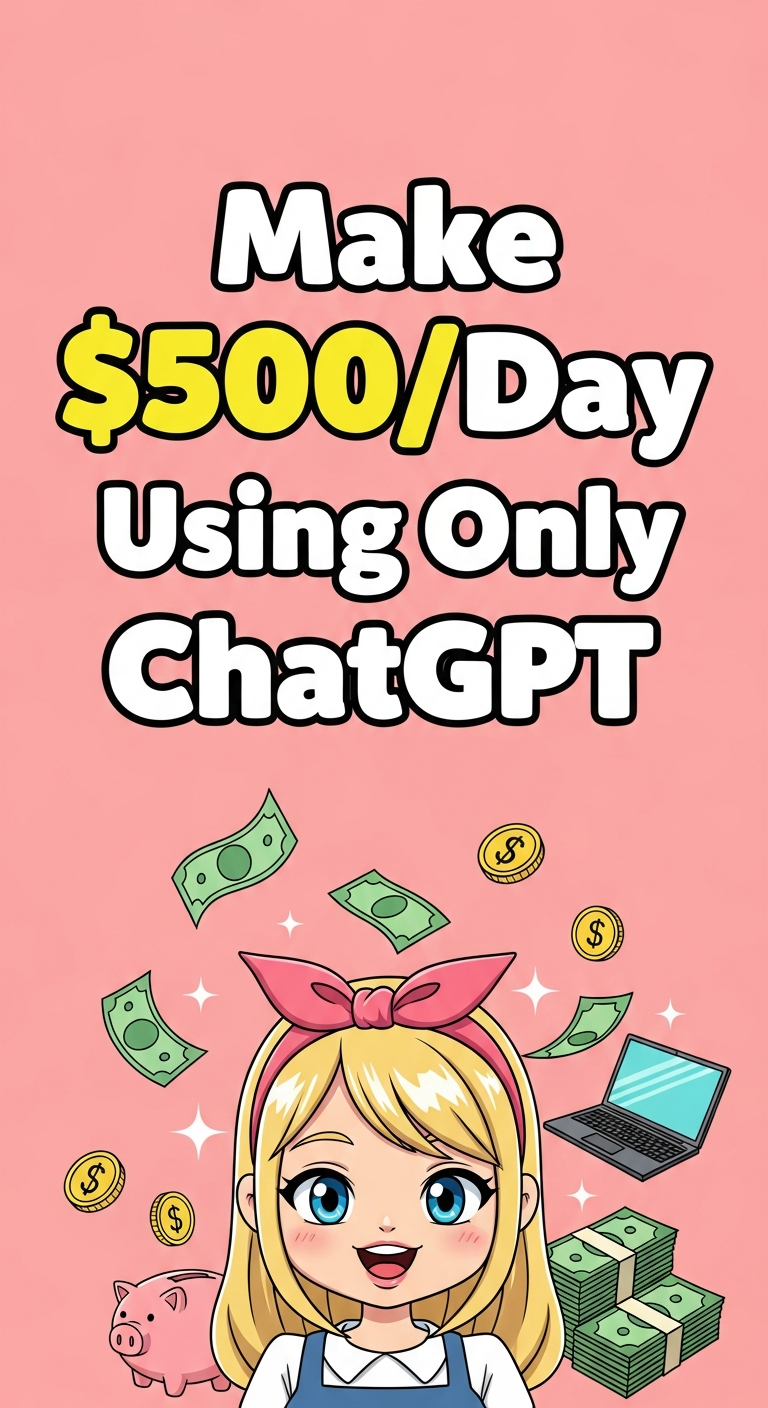 Make $500/Day Using Only ChatGPT