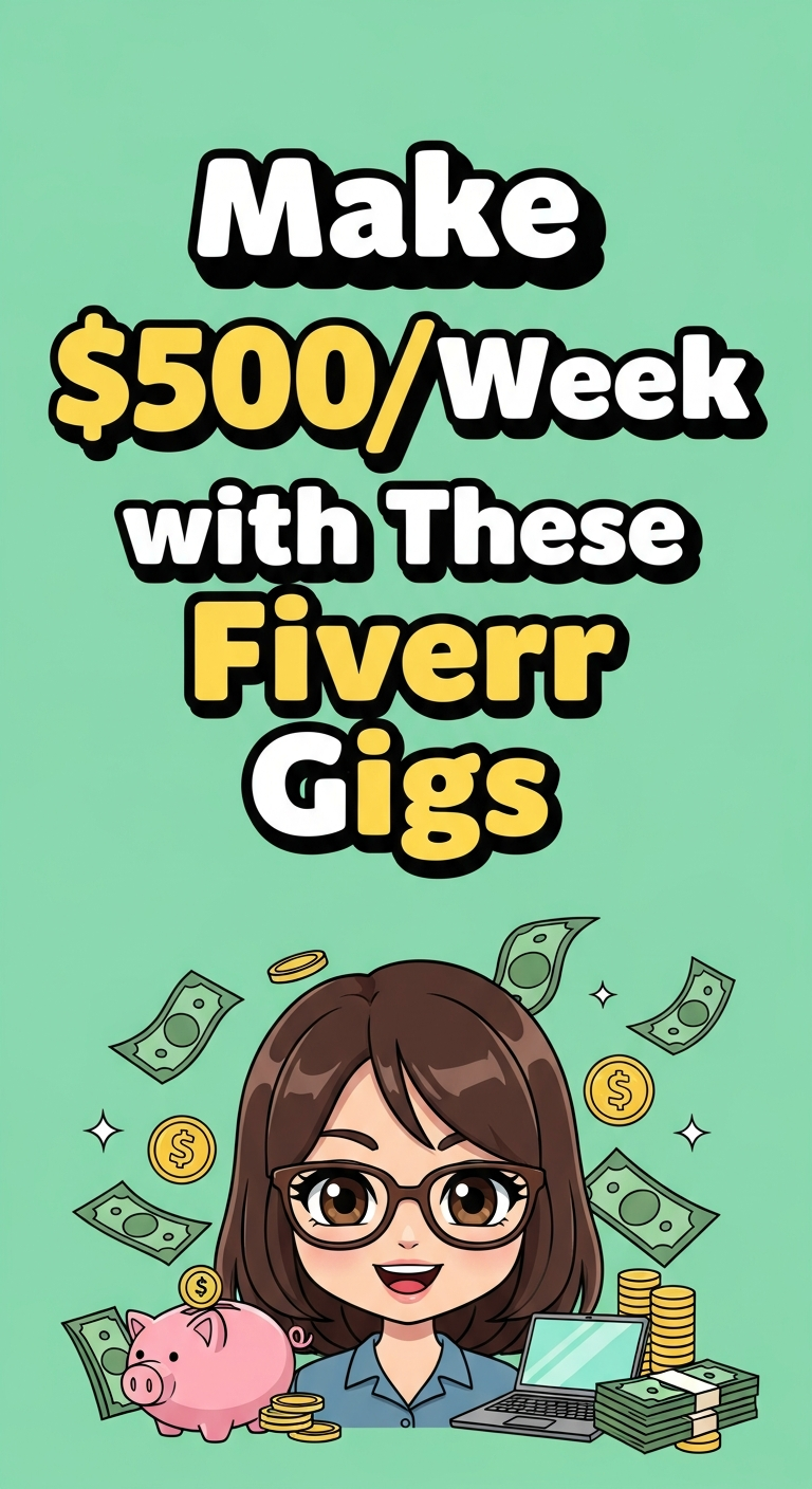 Make $500/Week with These Fiverr Gigs