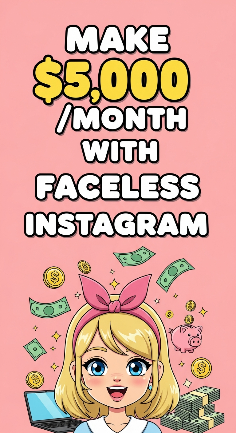 Make $5,000/Month With Faceless Instagram