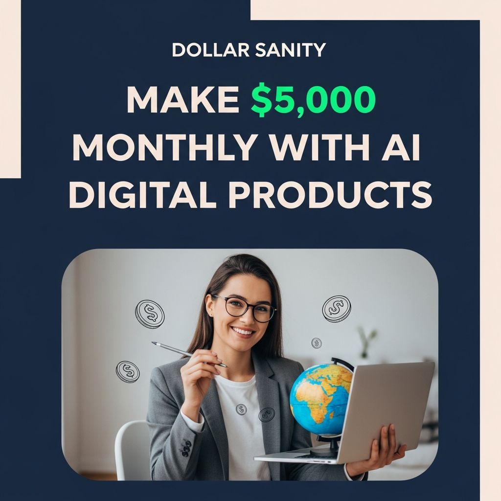 Make $5,000 Monthly with AI Digital Products