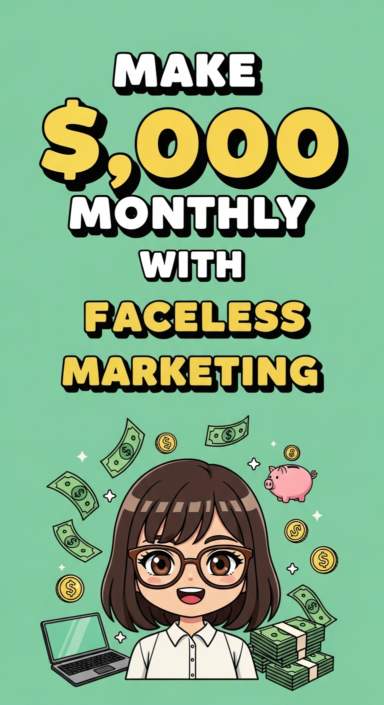 Make $5,000 Monthly With Faceless Marketing