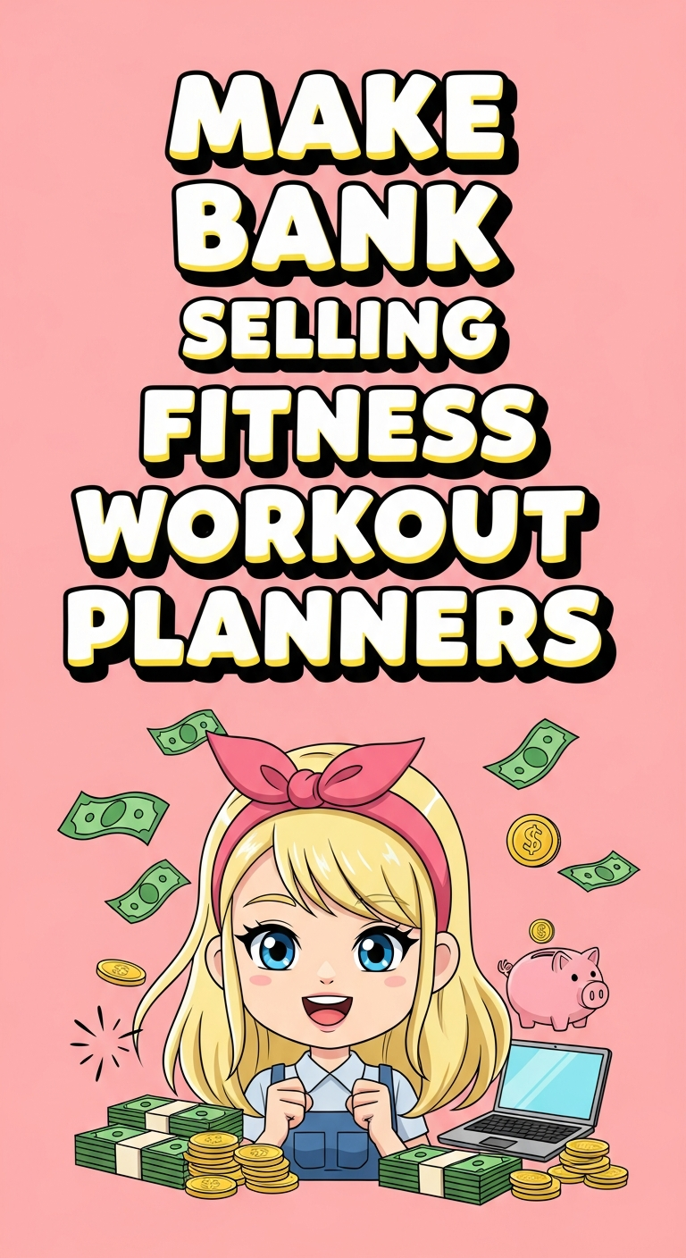 Make Bank Selling Fitness Workout Planners