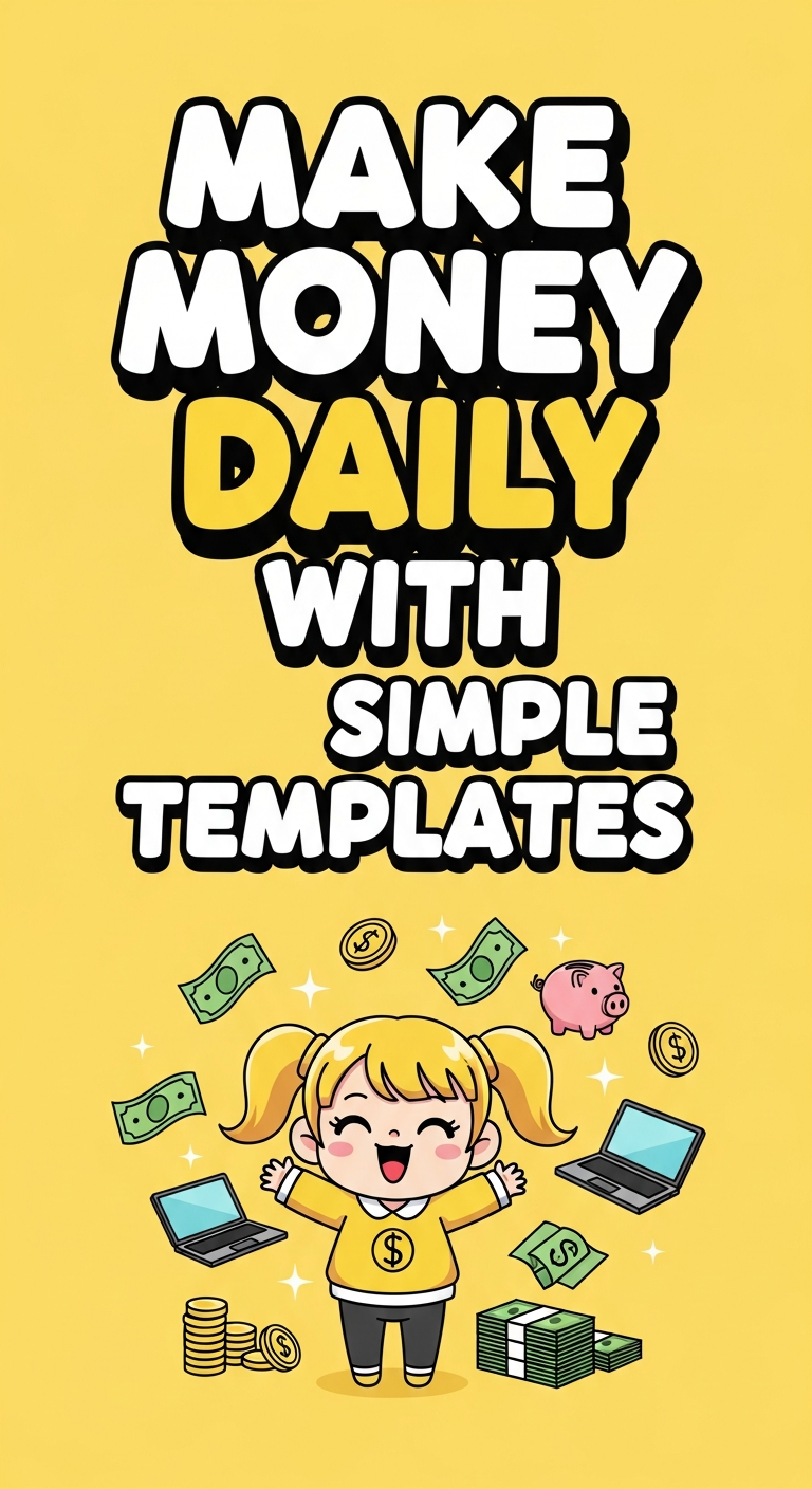 Make Money Daily With Simple Templates