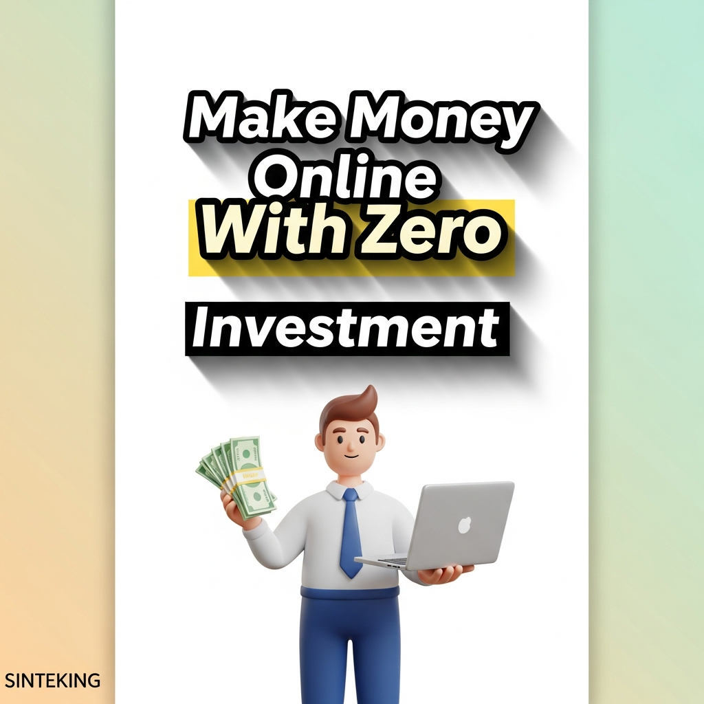 Make Money Online With Zero Investment