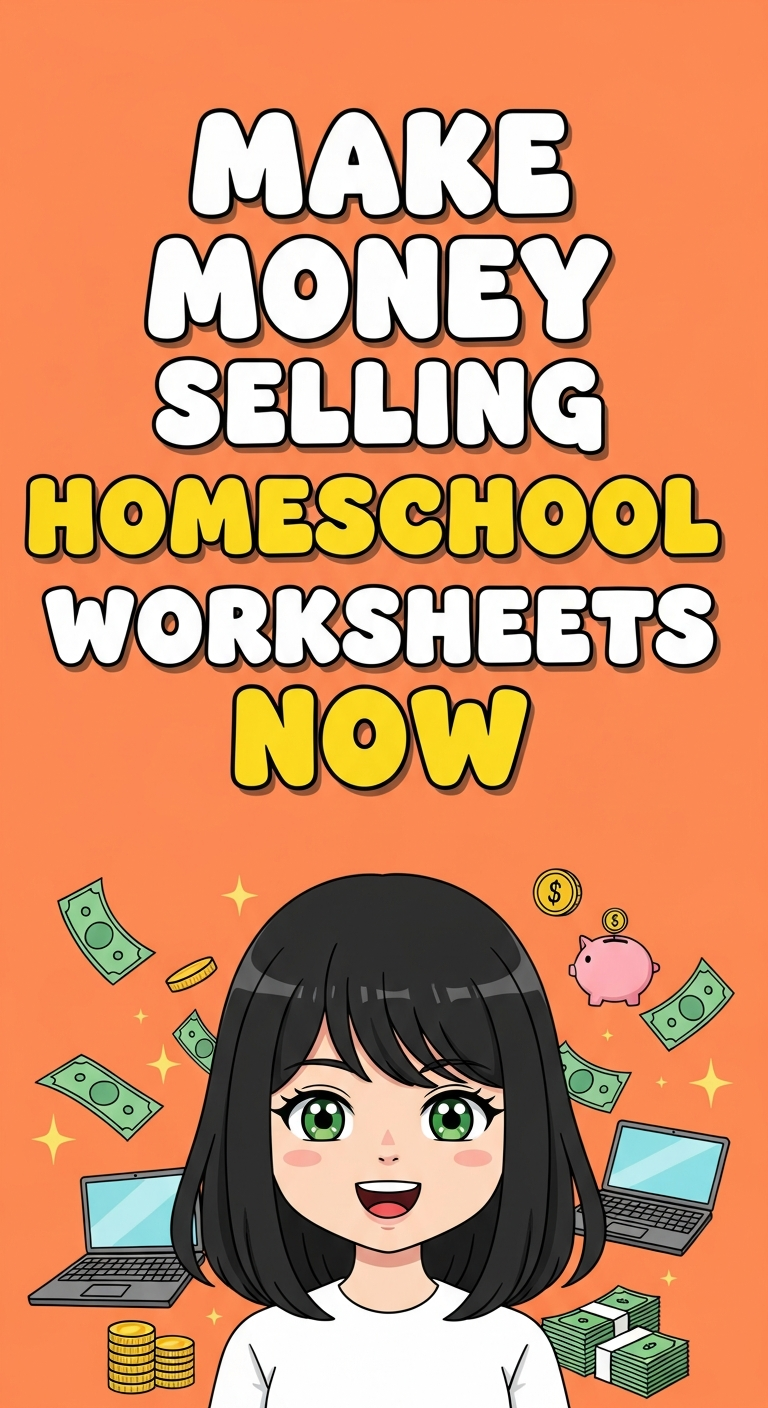 Make Money Selling Homeschool Worksheets Now