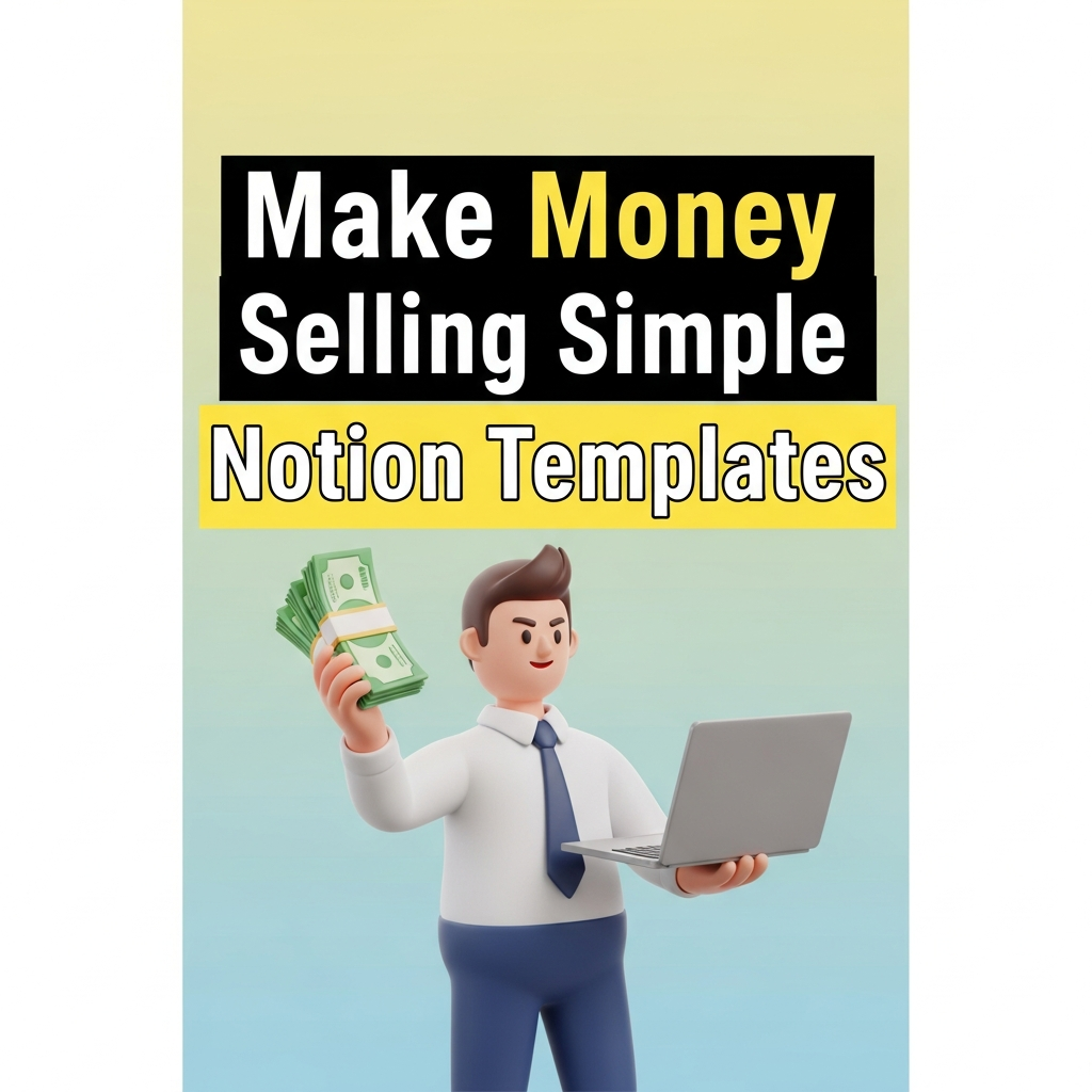 Make Money Selling Simple Notion Templates