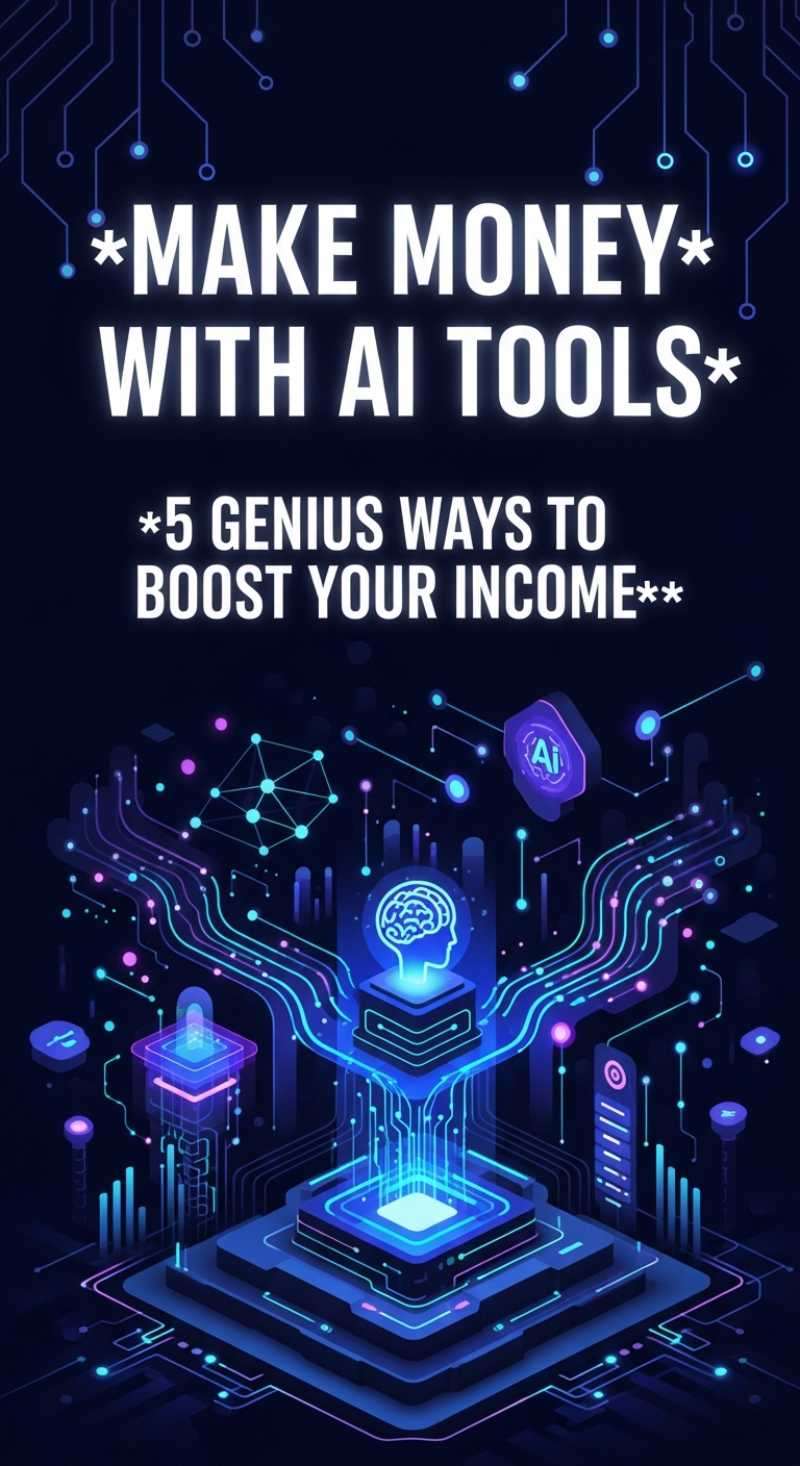 Make Money with AI Tools: 5 Genius Ways to Boost Your Income