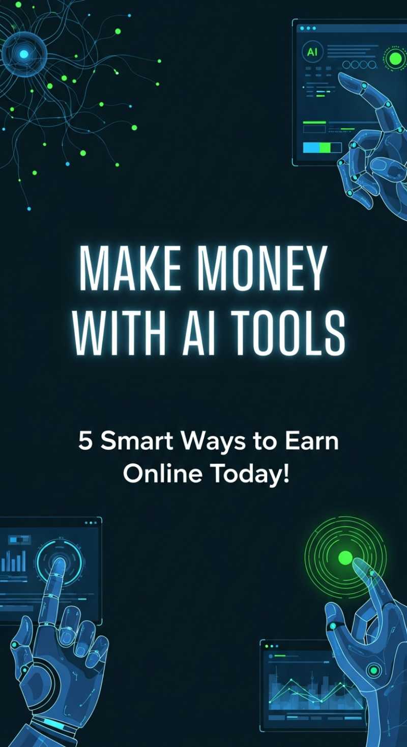 Make Money with AI Tools: 5 Smart Ways to Earn Online Today!