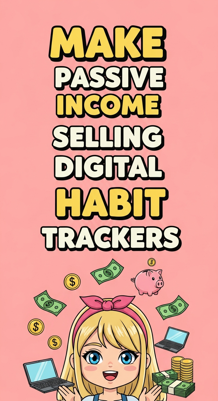 Make Passive Income Selling Digital Habit Trackers