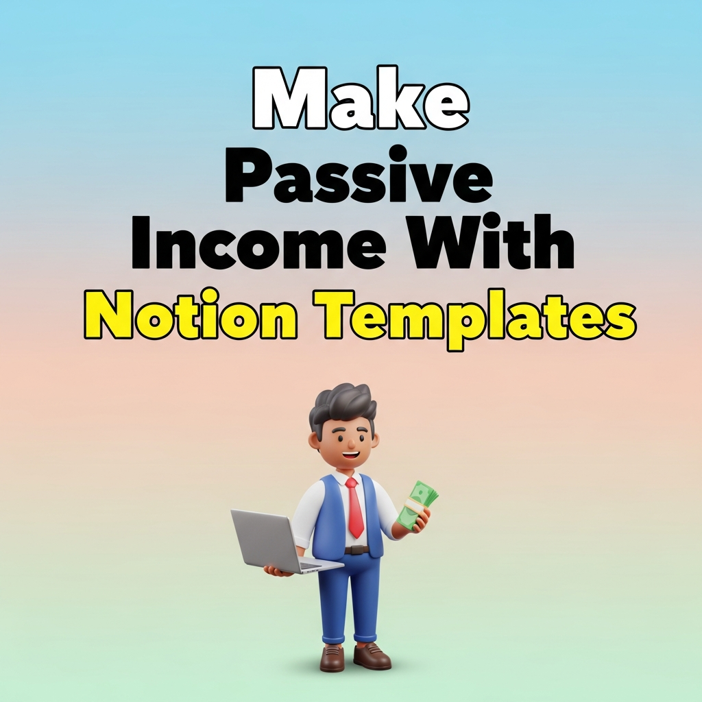 Make Passive Income With Notion Templates