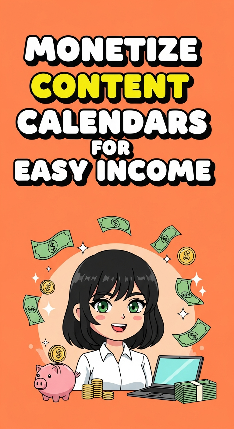 Monetize Content Calendars for Easy Income