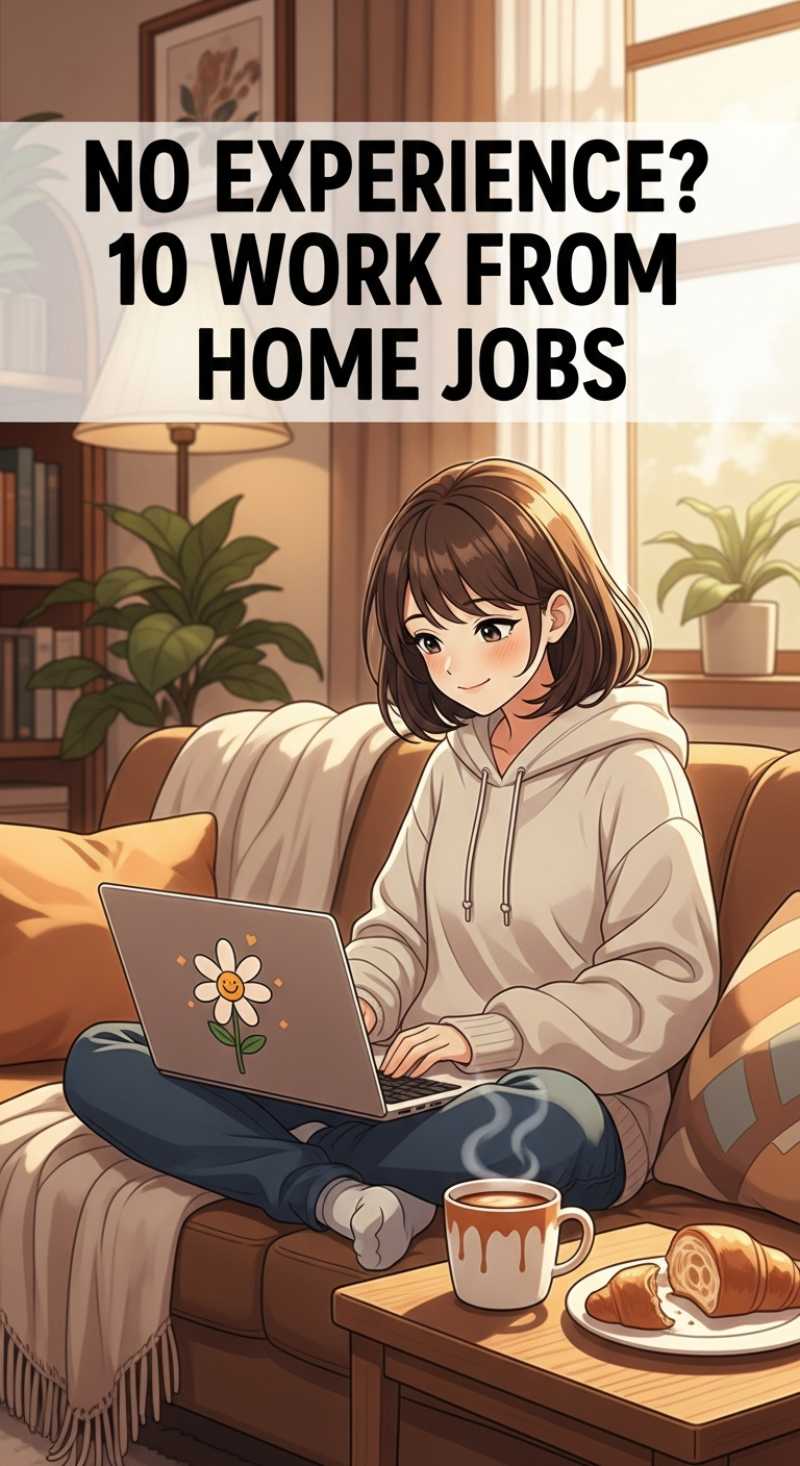 No Experience? 10 Work From Home Jobs
