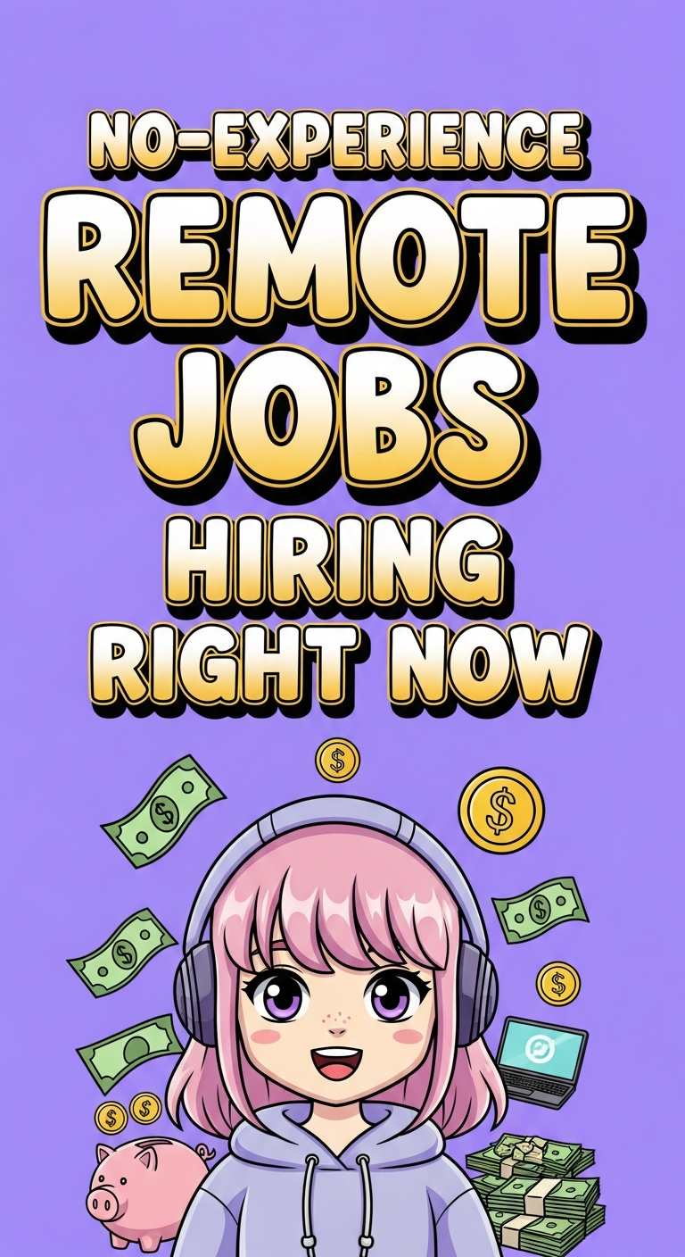 No-Experience Remote Jobs Hiring Right Now